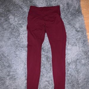Raspberry lululemon Leggins